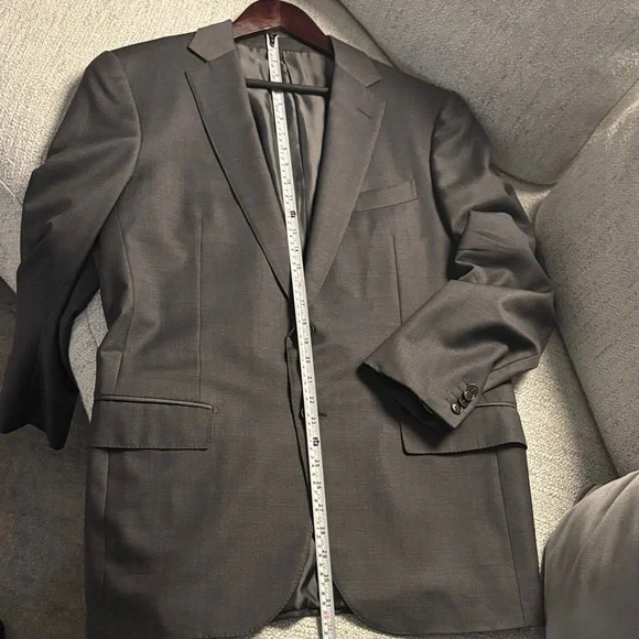 Ermenegildo Zegna charcoal blazer - IT 50R